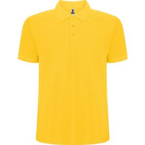 ROLY Men's Pegaso Premium Short-Sleeved Polo Shirt in Yellow Size: 4XL Yellow 4XL ROLY Men's Pegaso Premium Short-Sleeved Polo Shirt in Yellow Size: 4XL Yellow 4XL