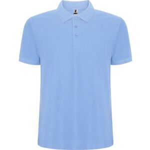 ROLY Men's Pegaso Premium Short-Sleeved Polo Shirt in Light Blue Size: 4XL Light Blue 4XL ROLY Men's Pegaso Premium Short-Sleeved Polo Shirt in Light Blue Size: 4XL Light Blue 4XL