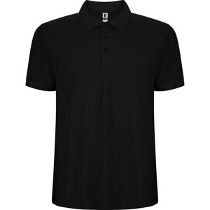 ROLY Men's Pegaso Premium Short-Sleeved Polo Shirt in Black Size: 4XL Black 4XL ROLY Men's Pegaso Premium Short-Sleeved Polo Shirt in Black Size: 4XL Black 4XL