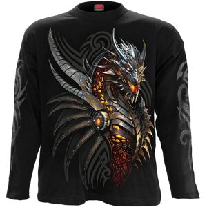 Spiral Direct Men's Razor Back Long-Sleeved T-Shirt in Black Size: Medium Black M Spiral Direct Men's Razor Back Long-Sleeved T-Shirt in Black Size: Medium Black M