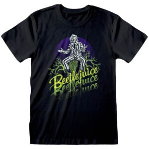 Beetlejuice Men's Triple B T-Shirt in Black Size: 4XL Black 4XL Beetlejuice Men's Triple B T-Shirt in Black Size: 4XL Black 4XL
