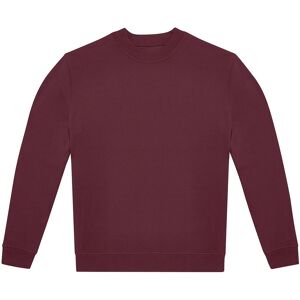B&C Men's ID.222 Crew Neck Sweatshirt in Burgundy Size: Medium Burgundy M B&C Men's ID.222 Crew Neck Sweatshirt in Burgundy Size: Medium Burgundy M
