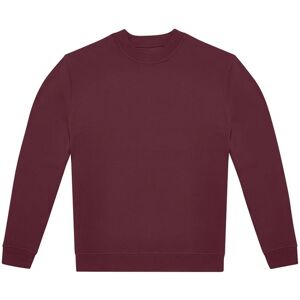 B&C Men's ID.332 Crew Neck Sweatshirt in Burgundy Size: Medium Burgundy M B&C Men's ID.332 Crew Neck Sweatshirt in Burgundy Size: Medium Burgundy M