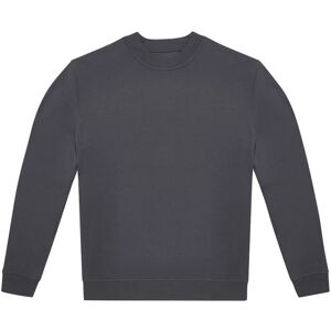B&C Men's ID.332 Crew Neck Sweatshirt in Dark Grey Size: Medium Dark Grey M B&C Men's ID.332 Crew Neck Sweatshirt in Dark Grey Size: Medium Dark Grey M