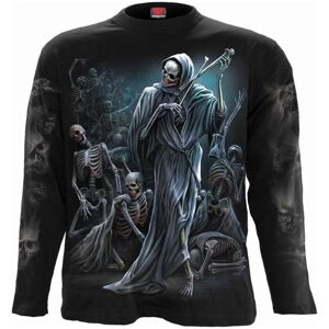 Spiral Direct Men's Dance Of Death Long-Sleeved T-Shirt in Black Size: XL Black XL Spiral Direct Men's Dance Of Death Long-Sleeved T-Shirt in Black Size: XL Black XL