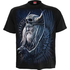 Spiral Direct Men's Odin´s Warrior T-Shirt in Black Size: Large Black L Spiral Direct Men's Odin´s Warrior T-Shirt in Black Size: Large Black L