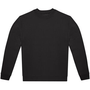B&C Men's ID.222 Crew Neck Sweatshirt in Black Size: 4XL Black 4XL B&C Men's ID.222 Crew Neck Sweatshirt in Black Size: 4XL Black 4XL
