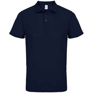 SOL'S Men's Pitcher Polyester Polo Shirt in Navy Size: Medium Navy M SOL'S Men's Pitcher Polyester Polo Shirt in Navy Size: Medium Navy M