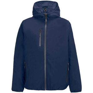 SOL'S Men's Falcon Padded Soft Shell Jacket in Dark Blue Size: Small Dark Blue S SOL'S Men's Falcon Padded Soft Shell Jacket in Dark Blue Size: Small Dark Blue S