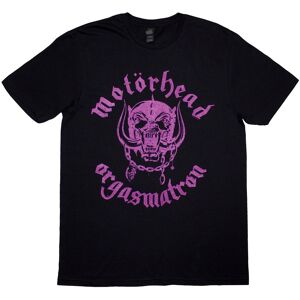 Motorhead Men's Orgasmatron Song Lyrics T-Shirt in Black Size: Small Black S Motorhead Men's Orgasmatron Song Lyrics T-Shirt in Black Size: Small Black S