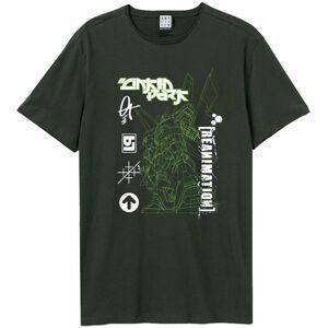 Amplified Men's Reanimation Linkin Park T-Shirt in Charcoal Size: XL Charcoal XL Amplified Men's Reanimation Linkin Park T-Shirt in Charcoal Size: XL Charcoal XL