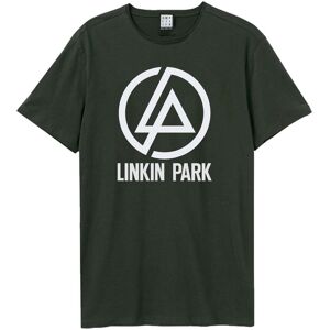 Amplified Men's Circle Logo Linkin Park T-Shirt in Charcoal Size: 2XL Charcoal 2XL Amplified Men's Circle Logo Linkin Park T-Shirt in Charcoal Size: 2XL Charcoal 2XL