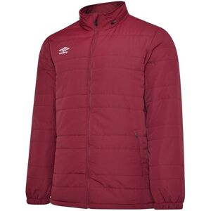 Umbro Men's Club Essential Bench Jacket in Burgundy Size: 4XL Burgundy 4XL Umbro Men's Club Essential Bench Jacket in Burgundy Size: 4XL Burgundy 4XL