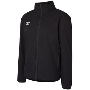 Umbro Men's Club Essential Bonded Jacket in Black Size: 4XL Black 4XL Umbro Men's Club Essential Bonded Jacket in Black Size: 4XL Black 4XL