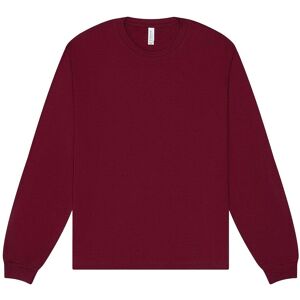 Bella + Canvas Men's Heavyweight Boxy Long-Sleeved T-Shirt in Maroon Size: Large Maroon L Bella + Canvas Men's Heavyweight Boxy Long-Sleeved T-Shirt in Maroon Size: Large Maroon L