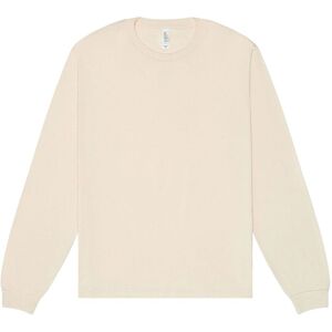 Bella + Canvas Men's Heavyweight Boxy Long-Sleeved T-Shirt in Natural Size: Medium Natural M Bella + Canvas Men's Heavyweight Boxy Long-Sleeved T-Shirt in Natural Size: Medium Natural M