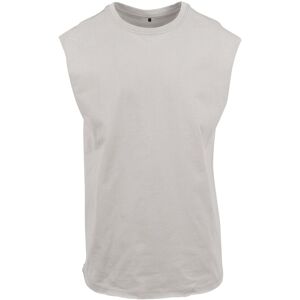 New Morning Studios Men's Plain Sleeveless T-Shirt in Grey Size: XS Grey XS New Morning Studios Men's Plain Sleeveless T-Shirt in Grey Size: XS Grey XS