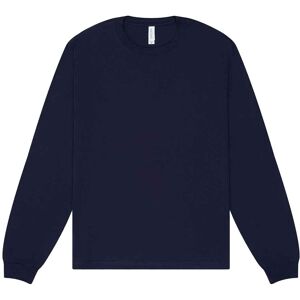 Bella + Canvas Men's Heavyweight Long-Sleeved T-Shirt in Navy Size: 2XL Navy 2XL Bella + Canvas Men's Heavyweight Long-Sleeved T-Shirt in Navy Size: 2XL Navy 2XL