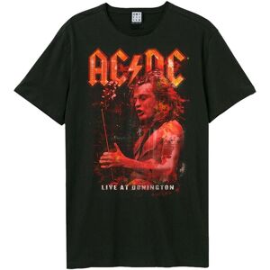 Amplified Men's Live At Donington AC DC T-Shirt in Black Size: Small Black S Amplified Men's Live At Donington AC DC T-Shirt in Black Size: Small Black S