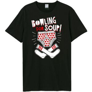 Amplified Men's Pants & Socks Bowling For Soup T-Shirt in Black Size: 3XL Black 3XL Amplified Men's Pants & Socks Bowling For Soup T-Shirt in Black Size: 3XL Black 3XL