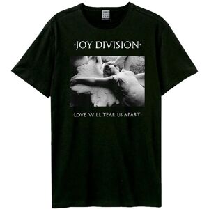 Amplified Men's Love Will Tear Us Apart Joy Division T-Shirt in Black Size: 2XL Black 2XL Amplified Men's Love Will Tear Us Apart Joy Division T-Shirt in Black Size: 2XL Black 2XL