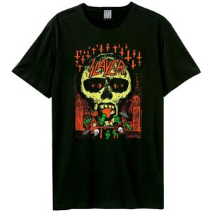 Amplified Men's Trick Or Treat Slayer T-Shirt in Black Size: XS Black XS Amplified Men's Trick Or Treat Slayer T-Shirt in Black Size: XS Black XS