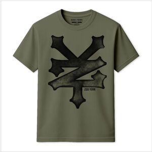 Zoo York Men's Trash T-Shirt in Olive Size: Large Olive L Zoo York Men's Trash T-Shirt in Olive Size: Large Olive L