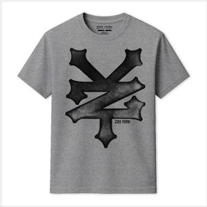 Zoo York Men's Trash T-Shirt in Grey Size: Large Grey L Zoo York Men's Trash T-Shirt in Grey Size: Large Grey L