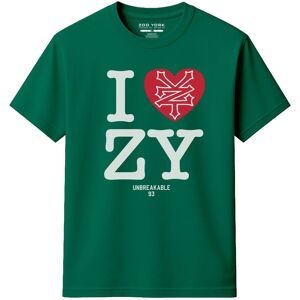 Zoo York Men's I Love ZY T-Shirt in Bottle Green Size: XL Bottle Green XL Zoo York Men's I Love ZY T-Shirt in Bottle Green Size: XL Bottle Green XL