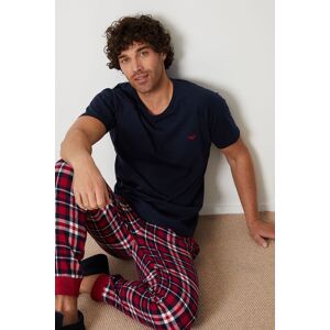 Threadbare Men's 'Everest' Cotton Blend Pyjama Set in Navy Size: 2XL Navy 2XL Threadbare Men's 'Everest' Cotton Blend Pyjama Set in Navy Size: 2XL Navy 2XL