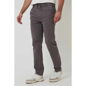 Threadbare Men's Cotton Elasticated Waist Chino Trousers in Dark Grey Size: 32R Dark Grey 32R Threadbare Men's Cotton Elasticated Waist Chino Trousers in Dark Grey Size: 32R Dark Grey 32R