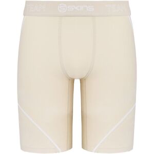 Skins Beige Compression Shorts - Men's Sportswear Skins Beige Compression Shorts - Men's Sportswear