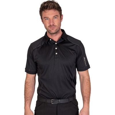 Island Green XXXL Black Performance Golf Polo Shirt - Golf Polo Shirt Island Green XXXL Black Performance Golf Polo Shirt - Golf Polo Shirt