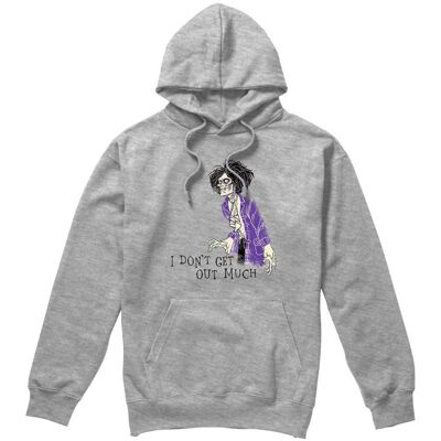 Disney Hocus Pocus Billy Butcherson I Don't Get Out Much Hoodie Light Grey Size: Medium Light Grey M Disney Hocus Pocus Billy Butcherson I Don't Get Out Much Hoodie Light Grey Size: Medium Light Grey M