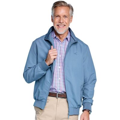 Pegasus Men's College Blouson Jacket Lightweight Showerproof Zip Fastening in Mid Blue Size: Small Mid Blue S Pegasus Men's College Blouson Jacket Lightweight Showerproof Zip Fastening in Mid Blue Size: Small Mid Blue S