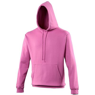 AWDis Pink XXL Hooded Sweatshirt - Hooded Sweatshirt AWDis Pink XXL Hooded Sweatshirt - Hooded Sweatshirt