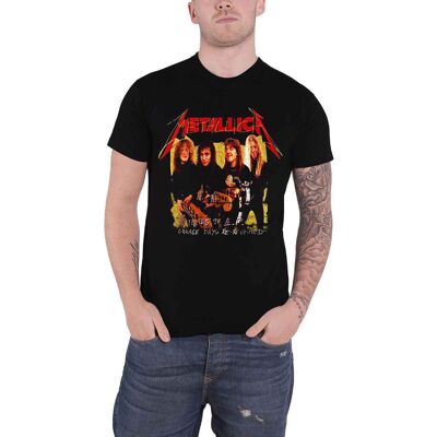 Metallica Unisex Yellow Garage Photo T-Shirt - T-Shirt Metallica Unisex Yellow Garage Photo T-Shirt - T-Shirt