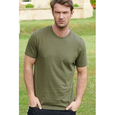British Boxers Men's "Khaki" 100% Cotton T-Shirt in Khaki Size: Medium Khaki M British Boxers Men's "Khaki" 100% Cotton T-Shirt in Khaki Size: Medium Khaki M