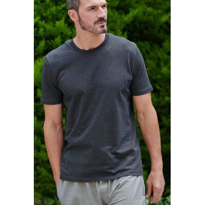 British Boxers Men's "Dark Heather Grey" Cotton T-Shirt in Dark Grey Size: Medium Dark Grey M British Boxers Men's "Dark Heather Grey" Cotton T-Shirt in Dark Grey Size: Medium Dark Grey M