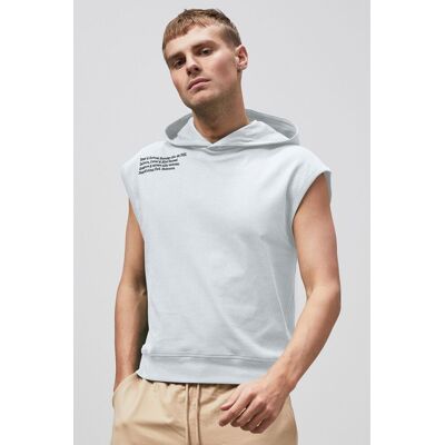 Enorsia Men's Contrast Printed Hoodie in White Size: XL White XL Enorsia Men's Contrast Printed Hoodie in White Size: XL White XL