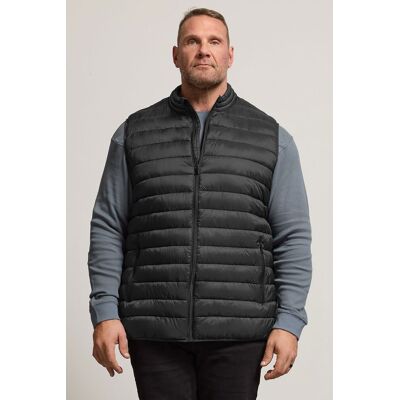 BadRhino Men's Padded Puffer Gilet in Black Size: 1XL Black 1XL BadRhino Men's Padded Puffer Gilet in Black Size: 1XL Black 1XL