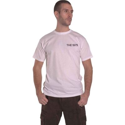 The 1975 Men's A Brief Inquiry Cotton T-Shirt in White Size: Small White S The 1975 Men's A Brief Inquiry Cotton T-Shirt in White Size: Small White S