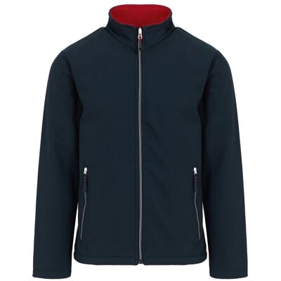 Regatta Professional Men's Plain Double Layered Soft Shell Jacket in Navy Size: XL Navy XL Regatta Professional Men's Plain Double Layered Soft Shell Jacket in Navy Size: XL Navy XL