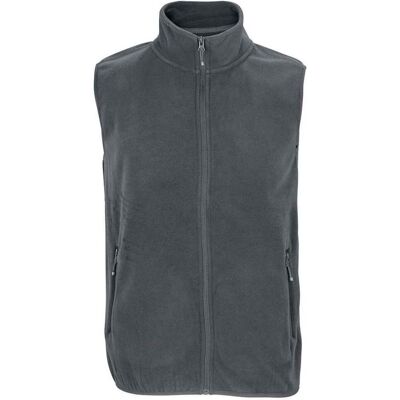 SOLS Microfleece Charcoal Body Warmer - Body Warmer SOLS Microfleece Charcoal Body Warmer - Body Warmer