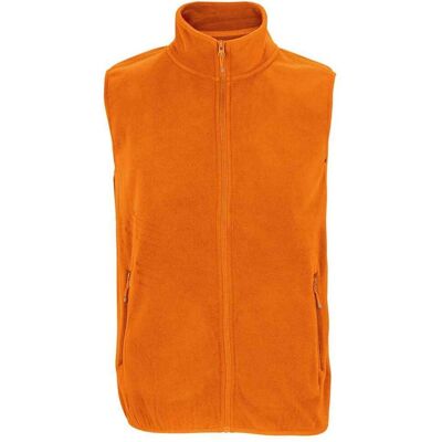 SOL's Factor Body Warmer - Recycled Microfleece, Unisex, Orange, XXL SOL's Factor Body Warmer - Recycled Microfleece, Unisex, Orange, XXL