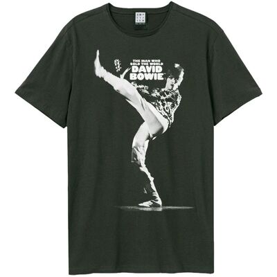 Amplified David Bowie Charcoal 3XL T-Shirt Amplified David Bowie Charcoal 3XL T-Shirt