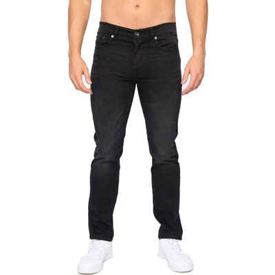 Bewley&Ritch Men's Abingdon Mid Wash Slim Jeans in Black Size: 38R Black 38R Bewley&Ritch Men's Abingdon Mid Wash Slim Jeans in Black Size: 38R Black 38R