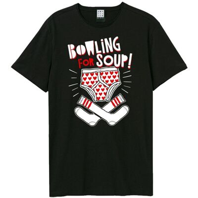 Amplified Men's Pants & Socks Bowling For Soup T-Shirt in Black Size: Large Black L Amplified Men's Pants & Socks Bowling For Soup T-Shirt in Black Size: Large Black L