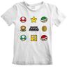 Super Mario Items Logo T-Shirt