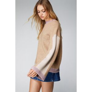 NastyGal Premium Colorblock Sweater